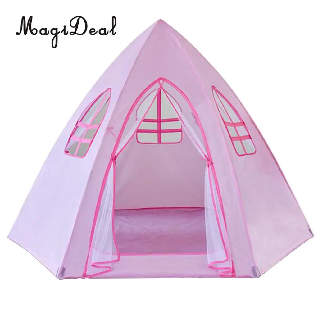 Folding Pop Up Play Tent Brick Wall Ball Pit Teepee Castle Tent Bedding Tent Kids Playhouse Garden Toy
