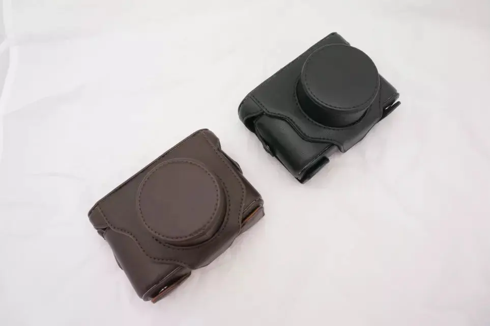 Чехол сумка из искусственной кожи для камеры FUJI FUJIFILM Finepix LC X100 X100S черная или