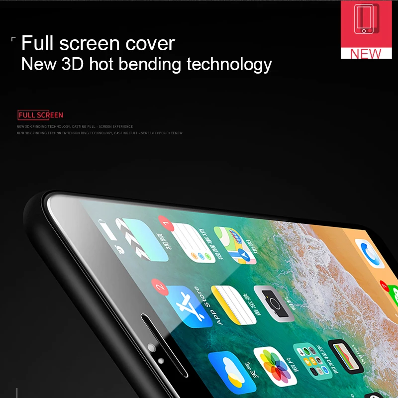 3D изогнутое углеродное волокно закаленное стекло на iphone 7 8 Plus для Xs Max XR XS X Защита