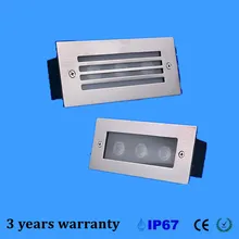 9 Вт светодиодный под грунтовый светильник 3*3 Вт светодиодный подземный светильник, погребенный светодиодный уличный потайной светильник, лампа грунтовый светильник