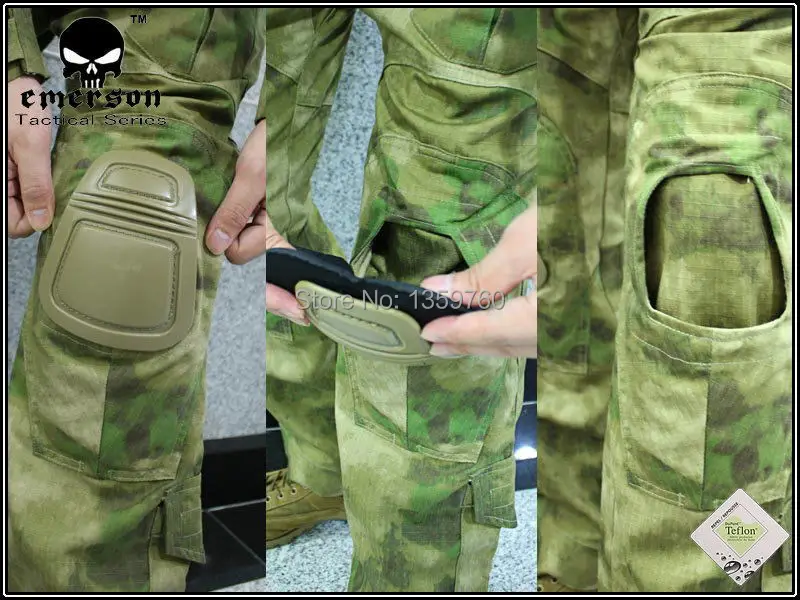 EMERSON G3 боевые брюки страйкбольные тактические с подкладкой (AT ACS FG )EM7030 Бесплатная