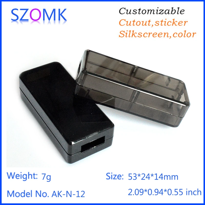 szomk small plastic enclosure for electronics plastic case usb instrument housing junction box (26)