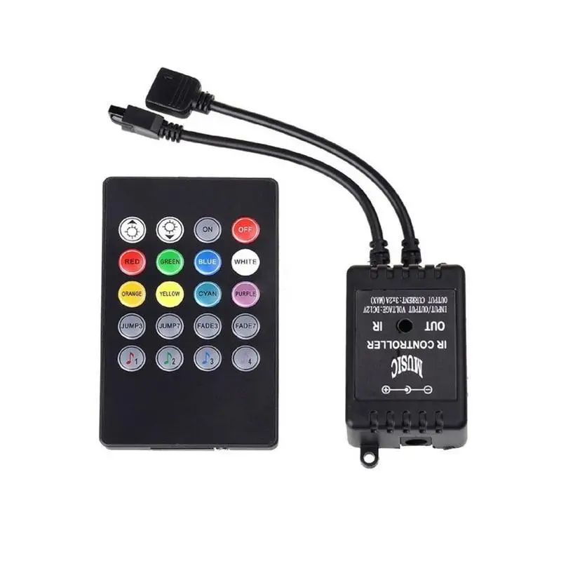 Автомобильный Стайлинг DC 12 В 4в1 пульт дистанционного управления RGB беспроводной контроль автомобиля грузовика 9 светодиодный неоновый интерьерный светильник лампа полоса струнный светильник s