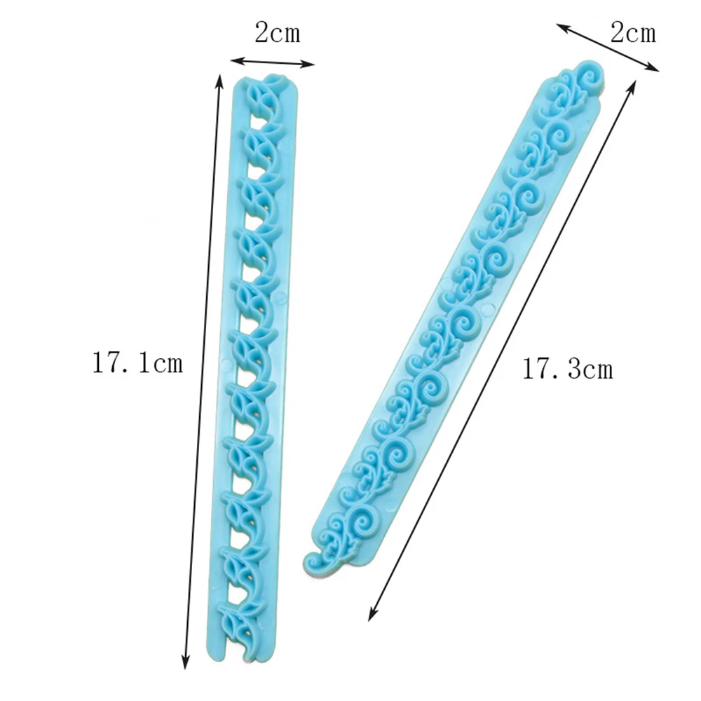 Новая кружевная кайма Пластиковая форма для торта инструменты для украшения торта ножи для тортов