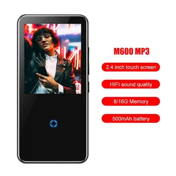 

M600 HiFi Bluetooth Mini 2.4 inch Touch Screen MP3 Music Player Ebook FM