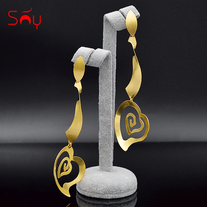 Ювелирные изделия Sunny Jewelry романтические серьги в форме сердца фурнитура для