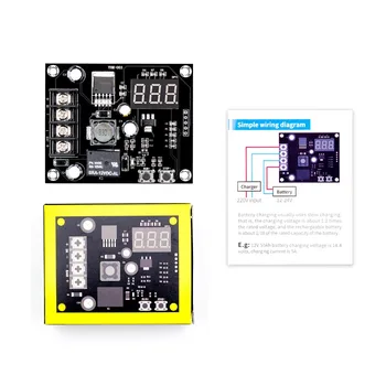 

VHM-003 Charging Control Module Digital LED Display Storage Lithium Battery Charger Control Switch Protection Board