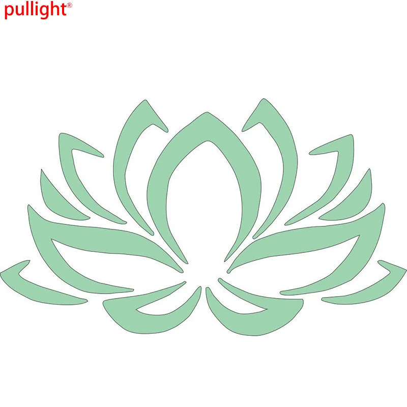Lotus Flower Die Cut Vinyl Window Decal Sticker for Car Truckin Car