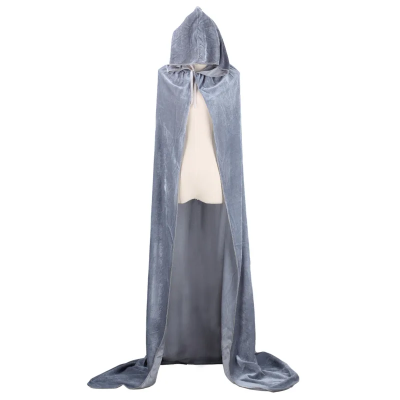Fashion Halloween Death Large Code Hooded Cloak Sleeveless Prince And Princess Velvet Multicolor Cos Clothing Suit Cloak Fashion Halloween Death Large Code Hooded Cloak Sleeveless Prince And Princess Velvet Multicolor Cos Clothing Suit Cloak