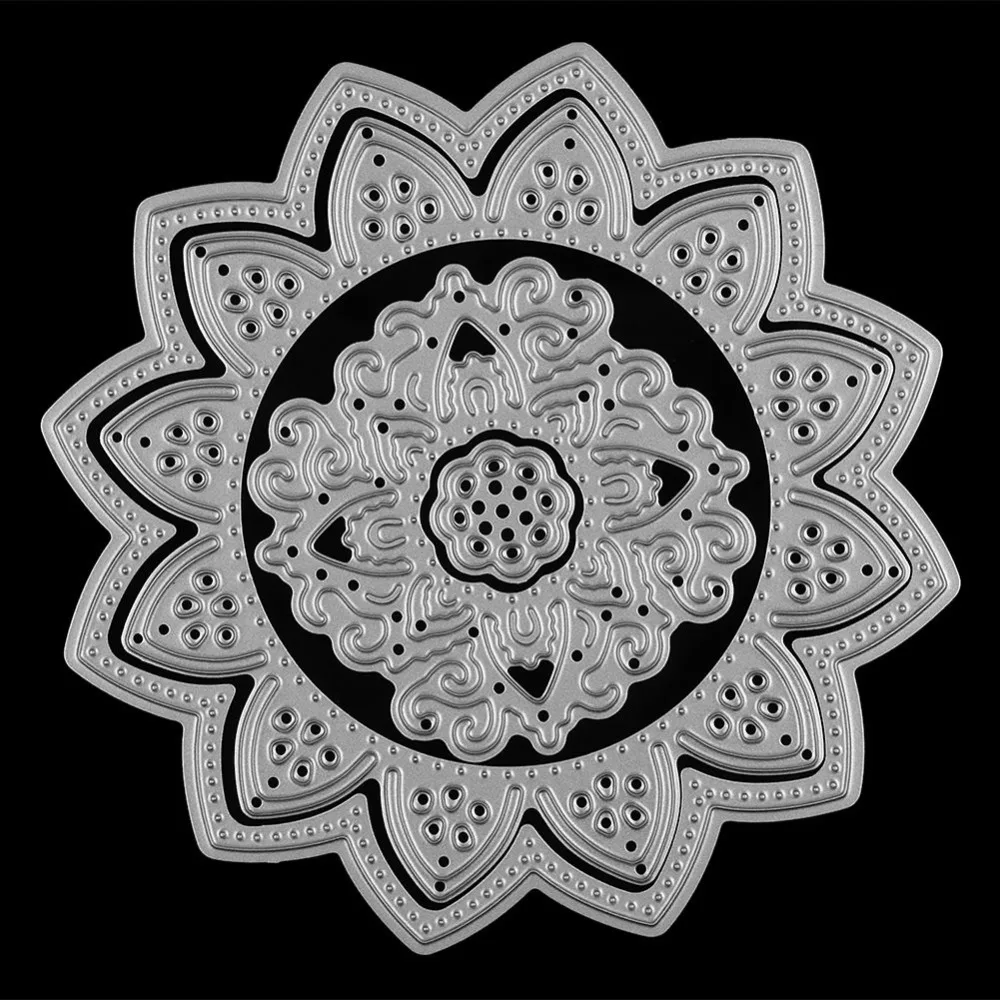 Buy 4Pcs/Set Flowers Die Cuts for Card Making Supplies