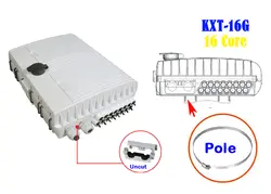 KEXINT 16 core коробка FTTH оптоволоконное Распределение коробка Высокое качество волокно оптическое Клеммная коробка/