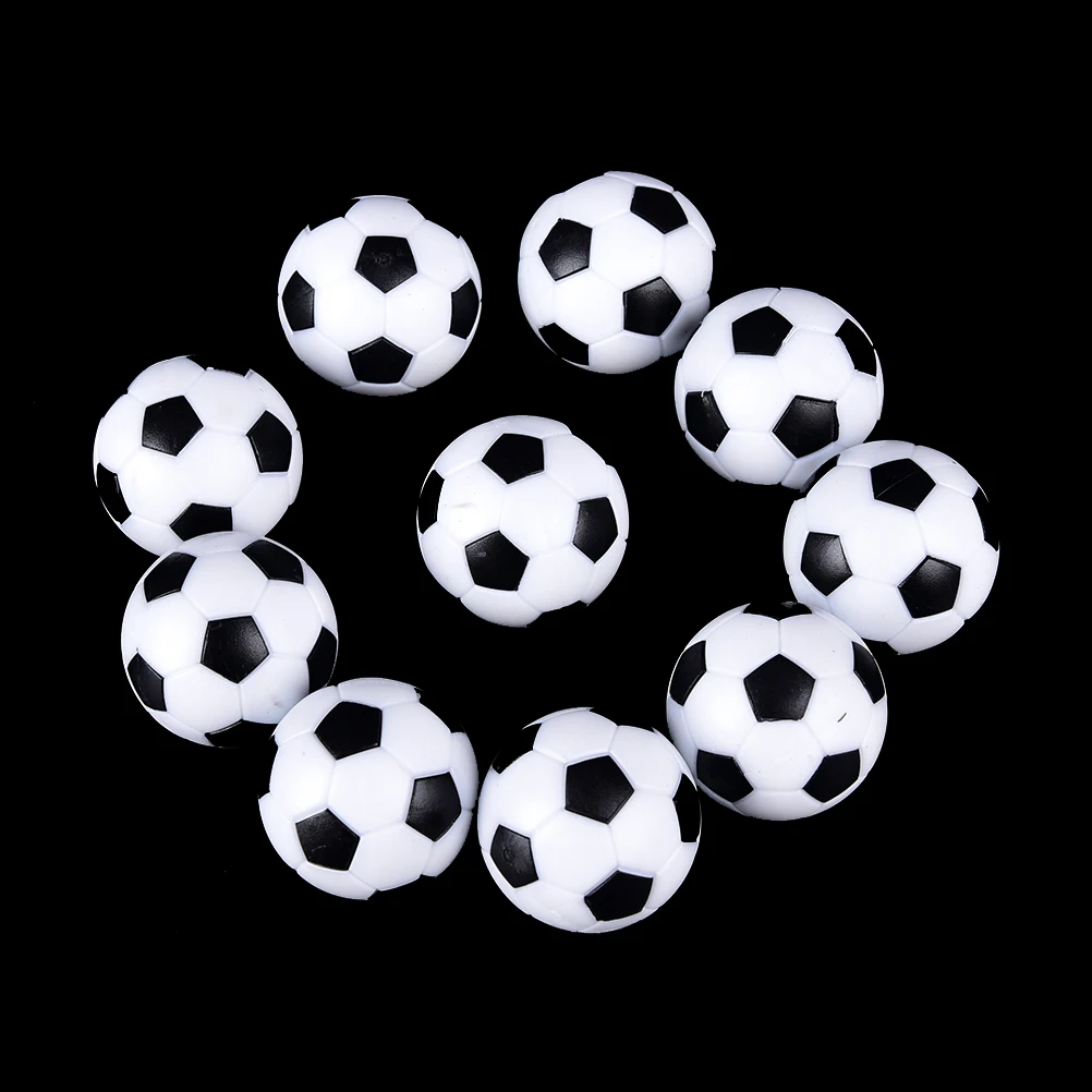 10 шт. 32 мм пластиковые футбольные мячи спортивные подарки круглые домашние игры оптом - Цвет: as pic