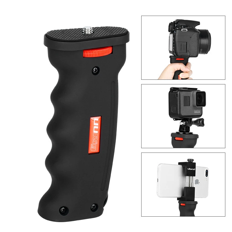 

1/4" Screw Handle Grip Stabilizer For gopro 3+ 4 SLR DV Phone Photography Holder Stand Handheld tripod for Gopro Action Camera