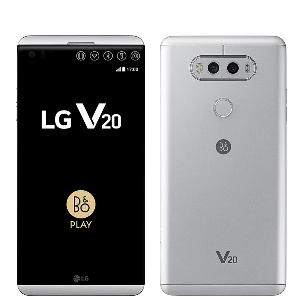 Unlocked Original LG V20 H990N/VS995/H910 ROM 64GB Quad Core 5.7'' Snapdragon 820 16MP+8MP Camera Fingerprint 4G LTE Smartphone