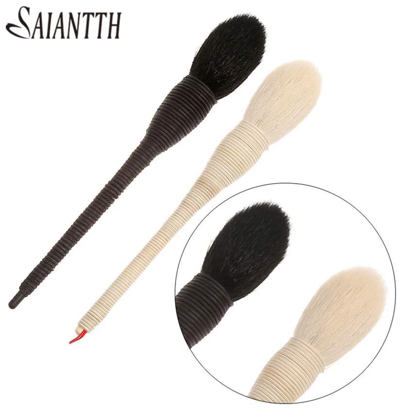 SAIANTTH Yachiyo Kabuki Brush 3 color Persian synthetic goat hair Natural rattan blush brushes Professional font