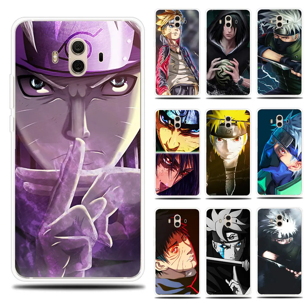 Uzumaki Наруто с рисунком силиконовый чехол для телефона huawei mate 8 9 10 Lite Pro Чехол