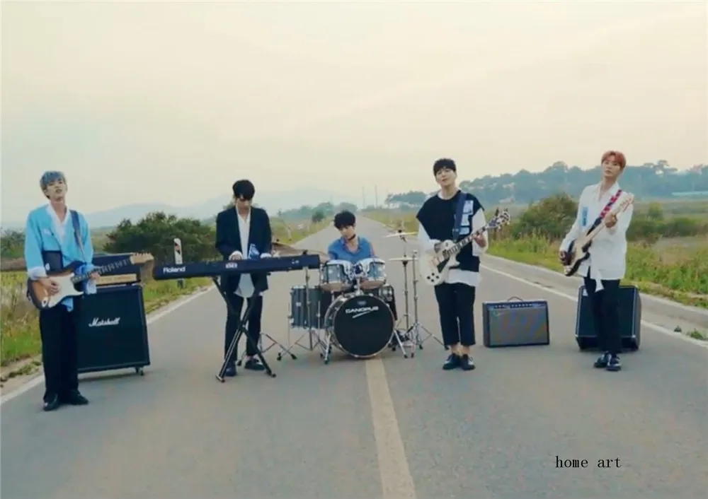 Плакат Day6 k pop прозрачная картина настенные наклейки украшение для дома хорошее