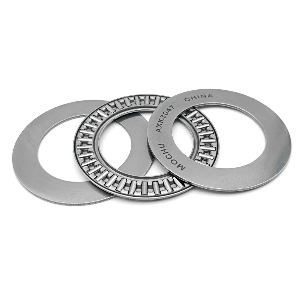 

MOCHU AXK3047 30X47X2 AS3047 30X47X1 AXK3047+2AS Needle Roller Thrust Bearings Bearing Washers Axial Cage and Roller