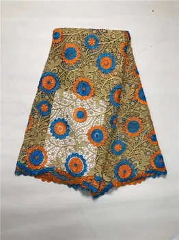 

Stone Lace Fabric High Quality Latest African Lace Fabric Wedding Tulle Lace Fabric French Nigerican With Stone(1L-4-18