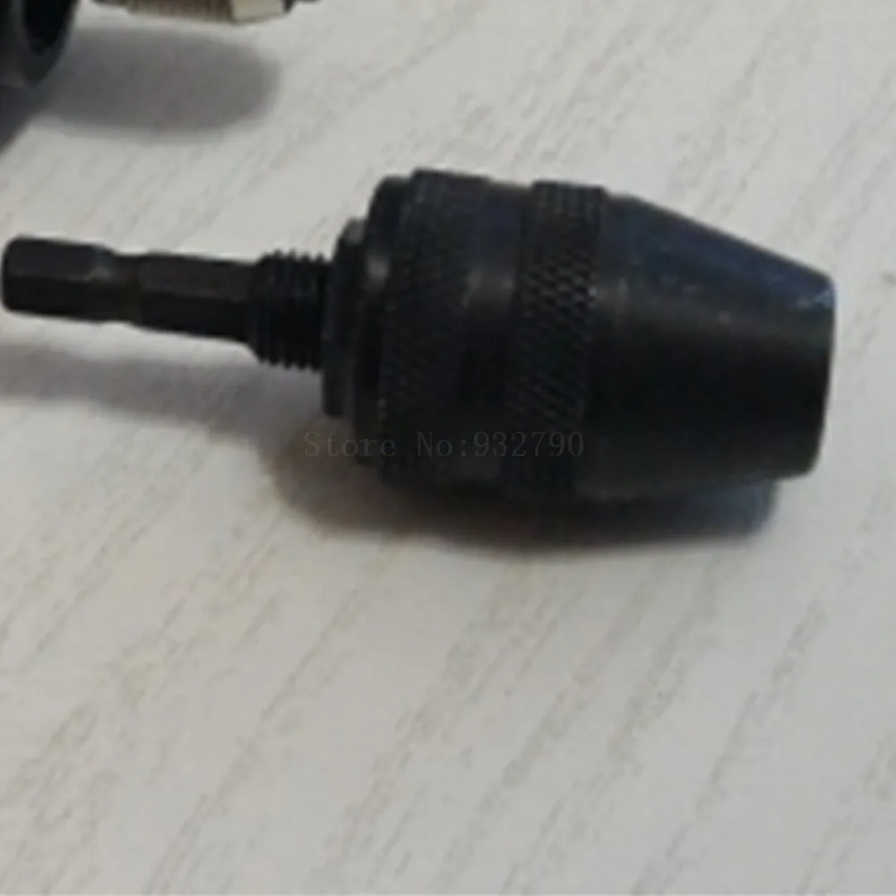 6mm Keyless Drill Chuck Screwdriver Impact Driver Adaptor Hex Shank Dril bit