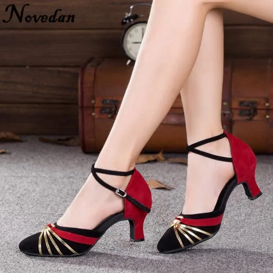 DB24225 closed toe latin salsa dance shoes-20_