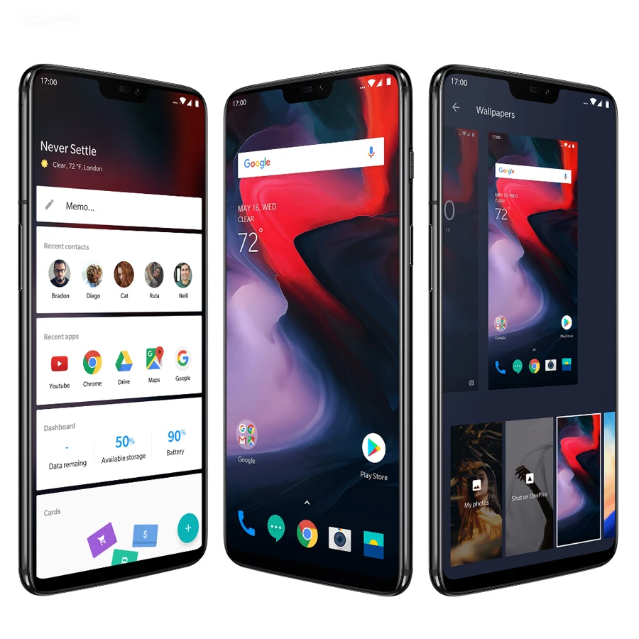 Мобильный телефон Oneplus 6 A6000 LTE, 6,28 дюймов, 8 ГБ ОЗУ, 128 Гб ПЗУ, Восьмиядерный процессор Snapdragon 845, Android 8,1, 20 МП, NFC, две sim-карты, смартфон