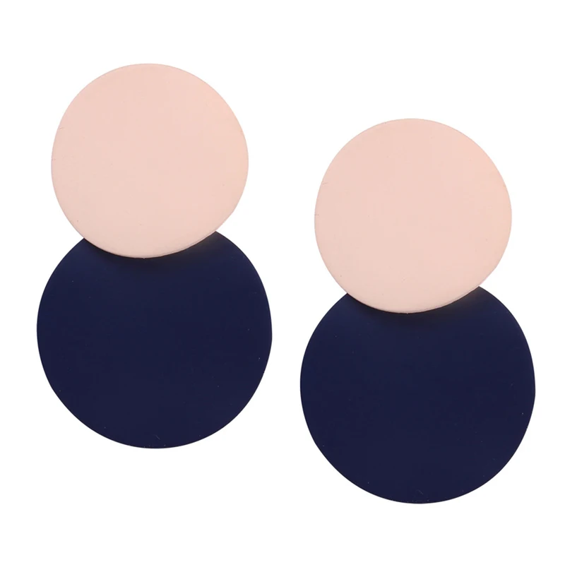 

2019 Boho Round Drop Earrings Multicolor Fashion Earrings Ethnic Pendant Earrings for Women Party Jewelry Oorbellen Accessories