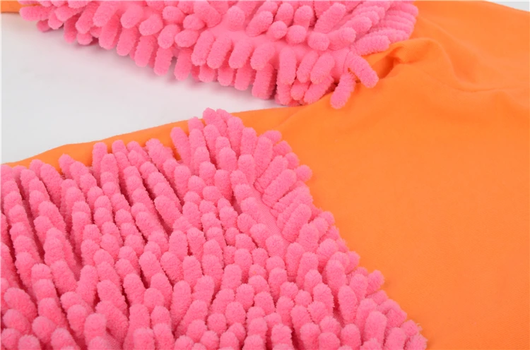 Hot Baby Mop Romper Outfit Unisex Boy Girl Polishes Floors Cleaning Mop Suit Autumn Winter Kids Crawls Toddler Swob Jumpsuit bright baby bodysuits