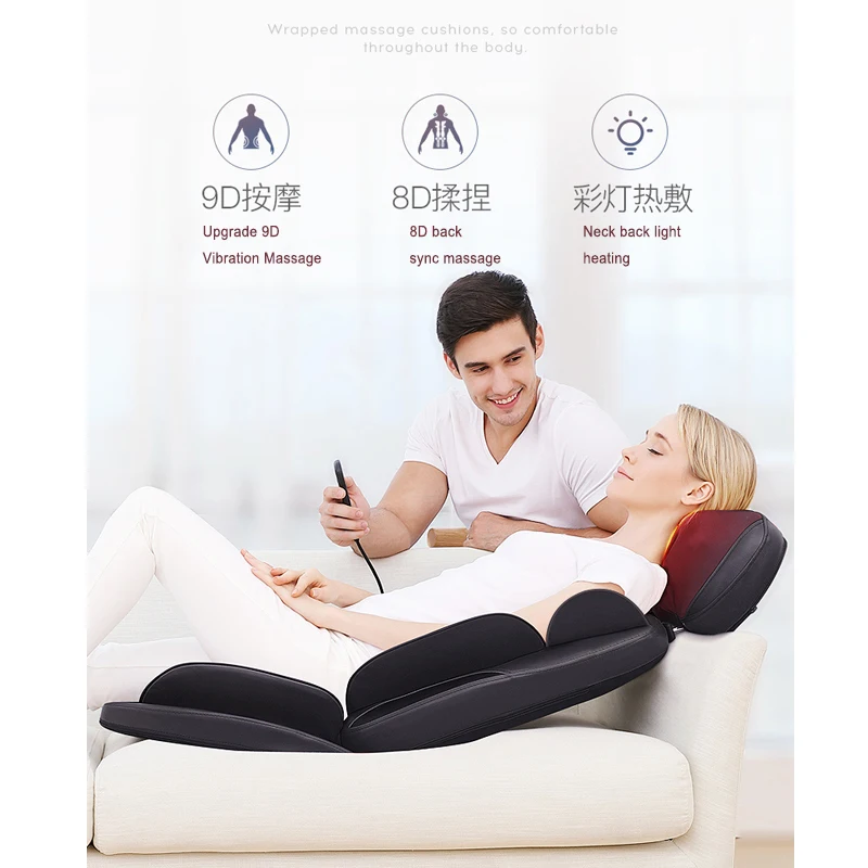 Shiatsu массажный Электрический массажер для тела многофункциональное