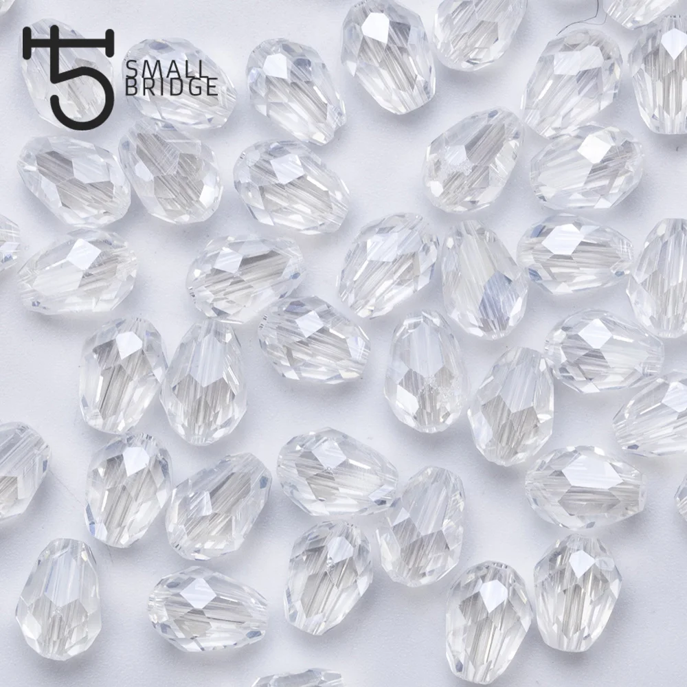 Crystal Teardrop Beads (1)