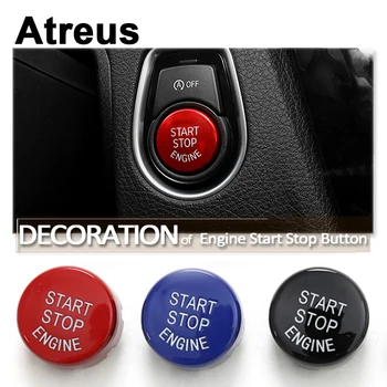 

Atreus For BMW F10 G30 F30 F20 X5 F15 X6 F16 X1 F48 X3 F25 F22 F32 F12 F01 F02 Car Engine Start Stop Switch Button Replace Cover