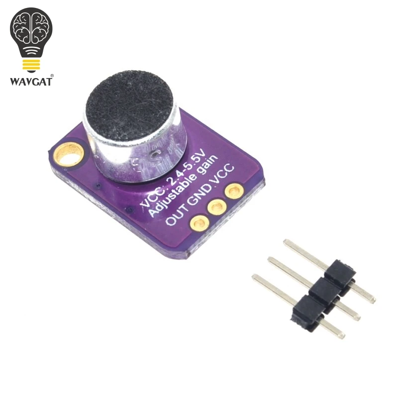 GY-MAX4466 Electret Microphone Amplifier Module MAX4466 Adjustable Gain For Arduino