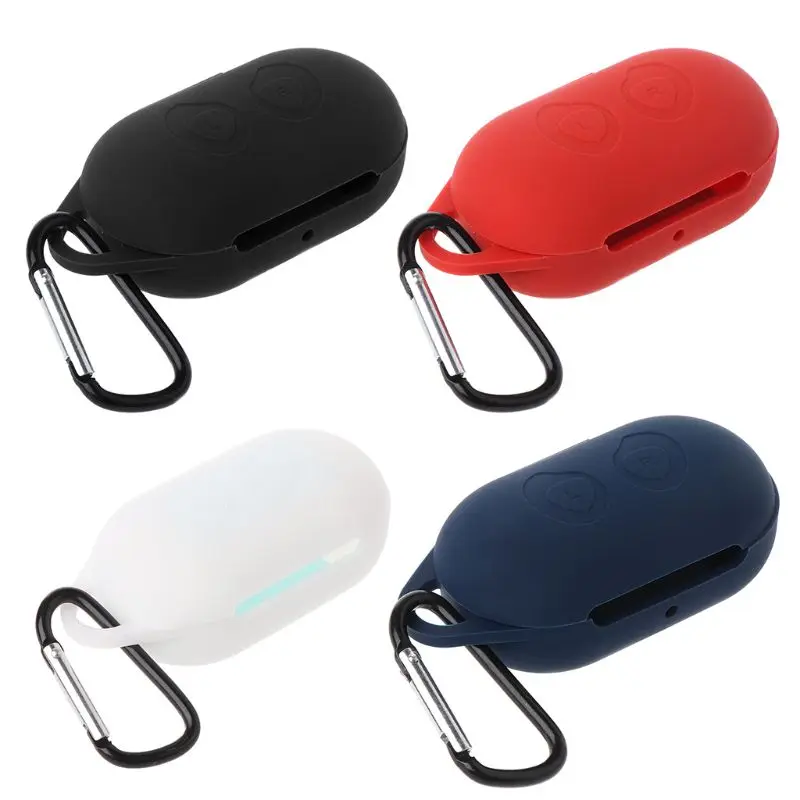 

Clamshell Opening Anti-shock Flexible Silicone Comprehensive Protective Case Full Cover for Samsung Galaxy Buds Sports Bluetooth