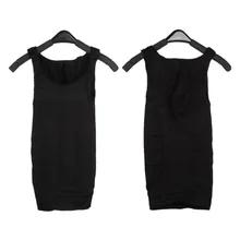 Мужской корсет боди живот для похудения формирователь жилет для бега Пояс живота рубашка черное Утягивающее Нижнее белье Пояс рубашки