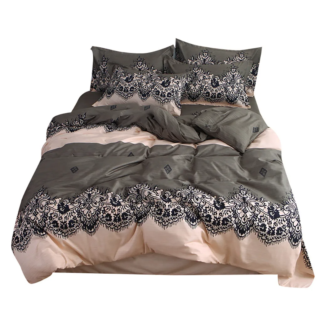 

Four-Piece Quilt Cover, Exotic Full-Size Pillowcase drop shipping new products selling well