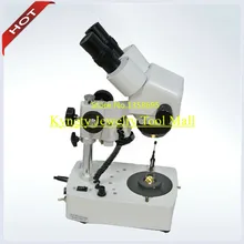 Акция 10-80 X Ювелирные изделия и драгоценные камни микроскоп 1-80 X микроскоп для ювелирных изделий Ювелирный станок и оборудование