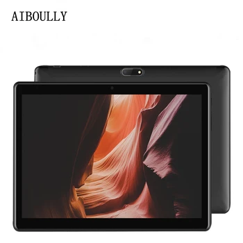 شراءأجهزة لوحية أصلية AIBOULLY 2018 جديدة تعمل بنظام الأندرويد 7.0 OS شاشة 10.1 بوصة أوكتا كور 3 جيجا 4 جيجا هاتف لوحي 2.5D IPS سماعات ستيريو 8 9.7''