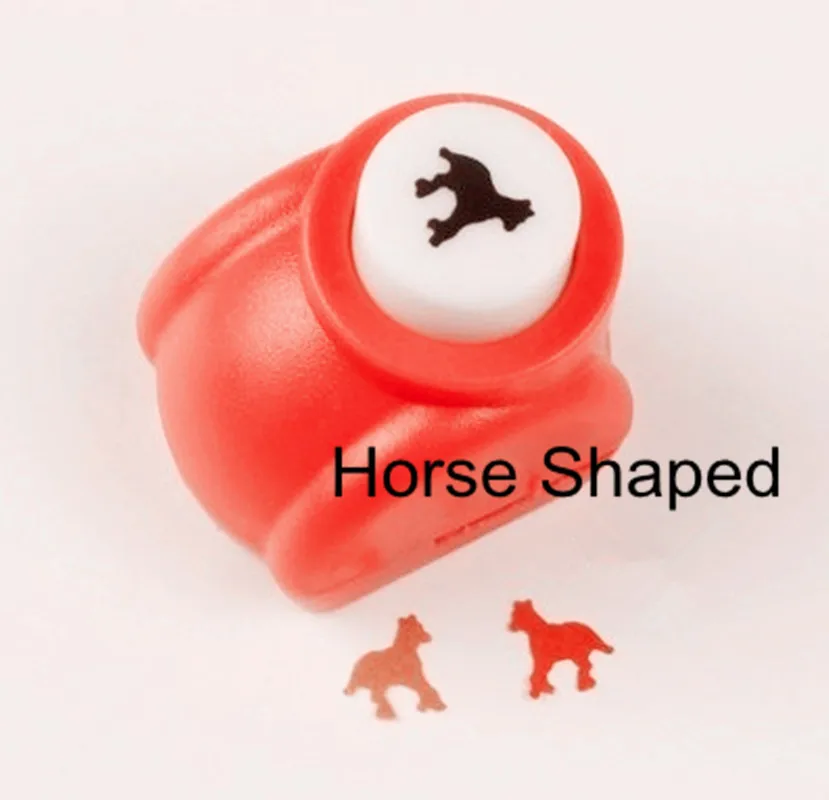 3/8 inch Horse shape craft punch DIY hole puncher scrapbook paper