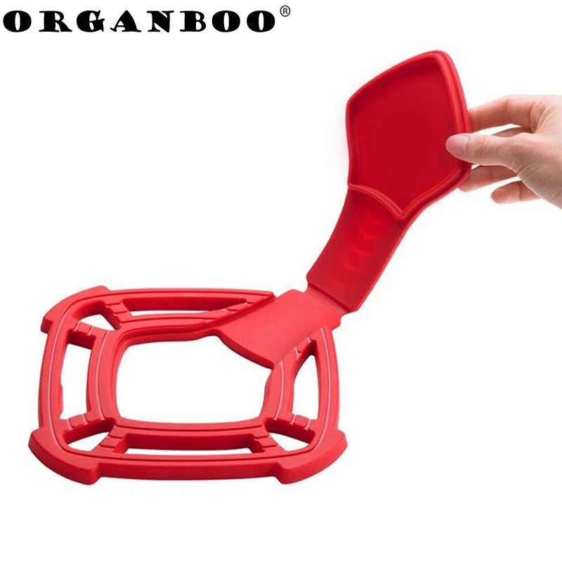 ORGANBOO 1 шт. силиконовая ложка для еды подставка горшка кухонный держатель кастрюли