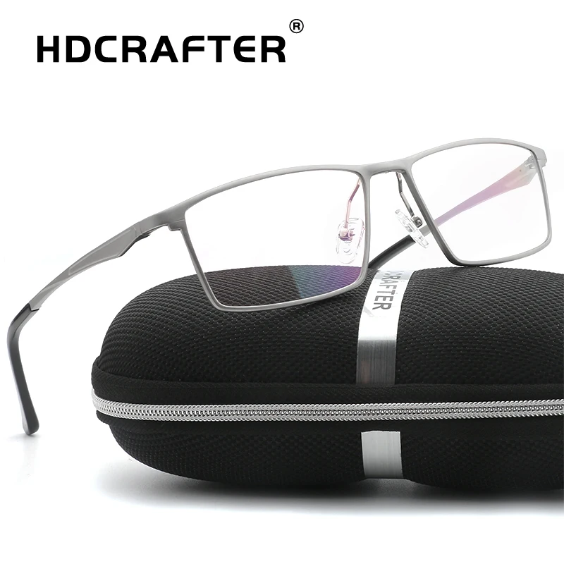 HDCRAFTER алюминиево магниевые очки оправа для мужчин и женщин Классические