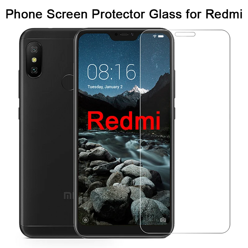 2 шт Защитное стекло для Redmi 8 8A 7 7A 5 Plus закаленное защитная стеклянная пленка для экрана для Xiaomi Redmi K20 Pro 6 Pro 5A 6A 9H HD