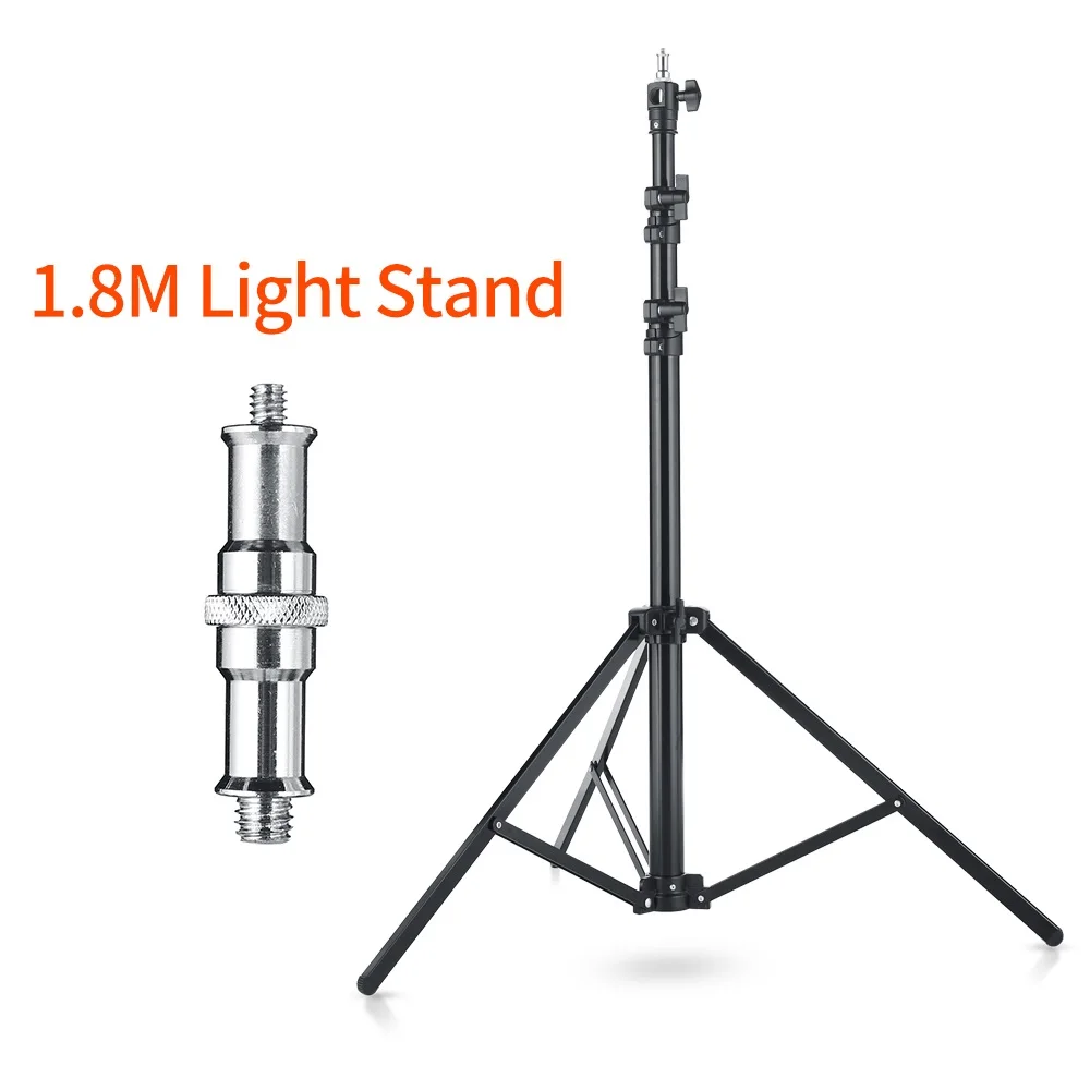 

180cm Heavy Duty Impact Air Cushioned Video Studio Light Stand Quick installation Tripod For Studio Flash,Softbox