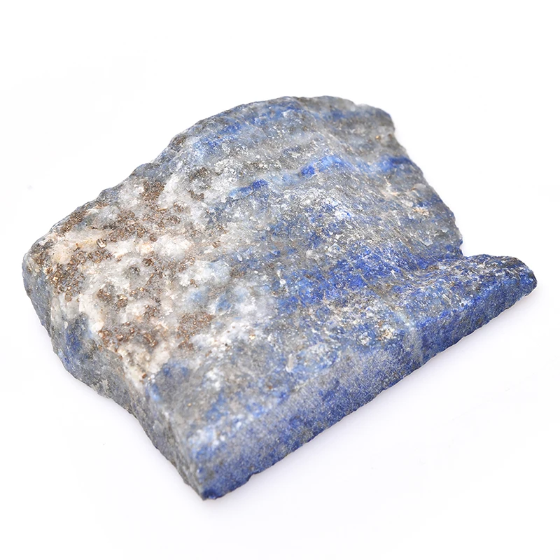 100 г/пакет натуральный синий грубые Lapis Lazuli с украшением в виде кристаллов сырья