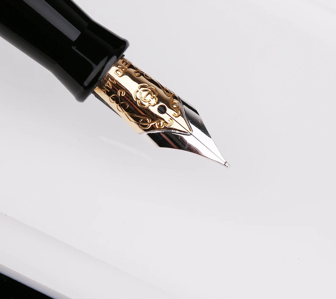 cabeças médio nib presente caneta e caixa para escritório de negócios