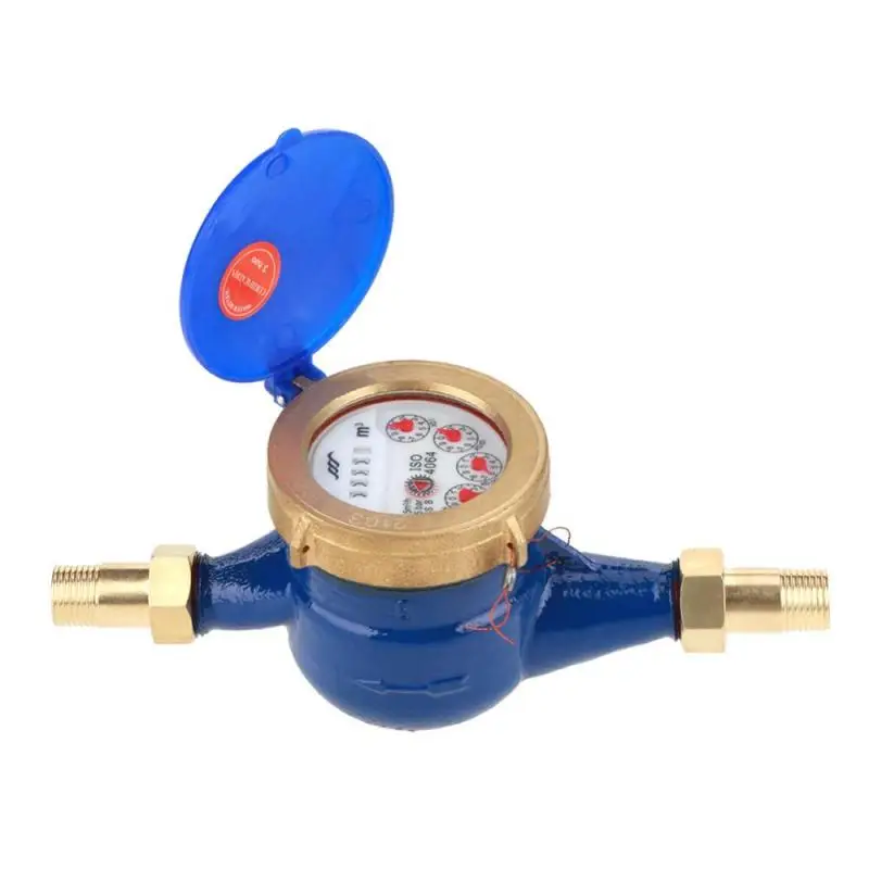 DN15 Garden Water Meter Plastic Cold Water Meter Single Water Flow Dry