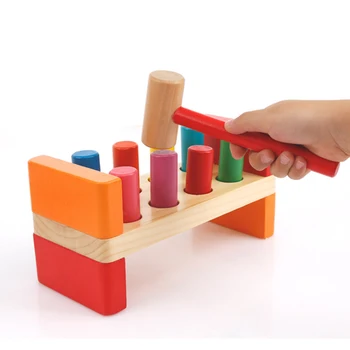 

New High Quality Baby Wooden Toy Children Toy Early Education Game Of Whack-a-Mole Montessori Teaching Kids Gift For Children