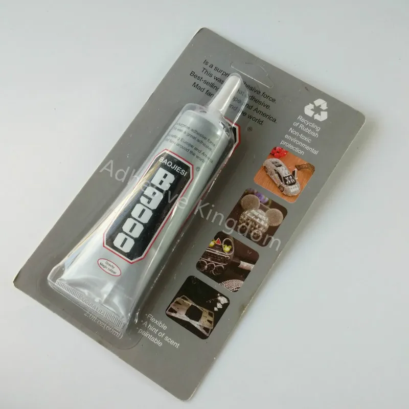 Quick-drying adhesive 10pcs 60ml B9000 high temperature resistant glue elastic crafts wholesale |