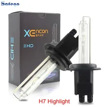 Safego 1 пара AC H7 H8 6000 K H9 H11 ближнего и дальнего света ксенон hid сменный автомобилей лампочки 55 W ближнего света лампы освещения