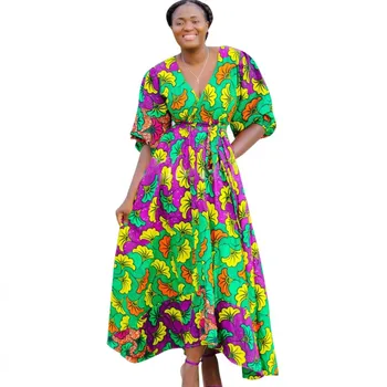 floral african print dresses