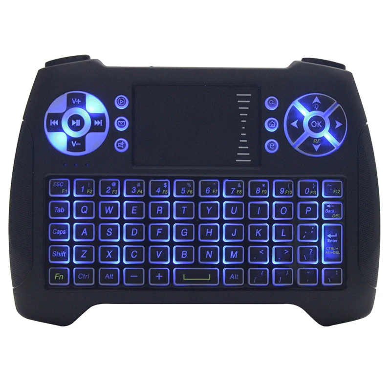  T16 mini backlit keyboard air fly mouse (5)